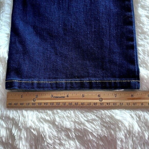 Michael‎ Kors High Waist Basics Straight Jeans Women's Size 2 Overdyed Indigo - Picture 15 of 15